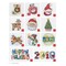 Cross Stitch Holiday Ornaments Galor Cross Stitch Book- Pattern Kits from Snowmen to Elves to Woodland Creatures, 98 Christmas Ornaments Design.